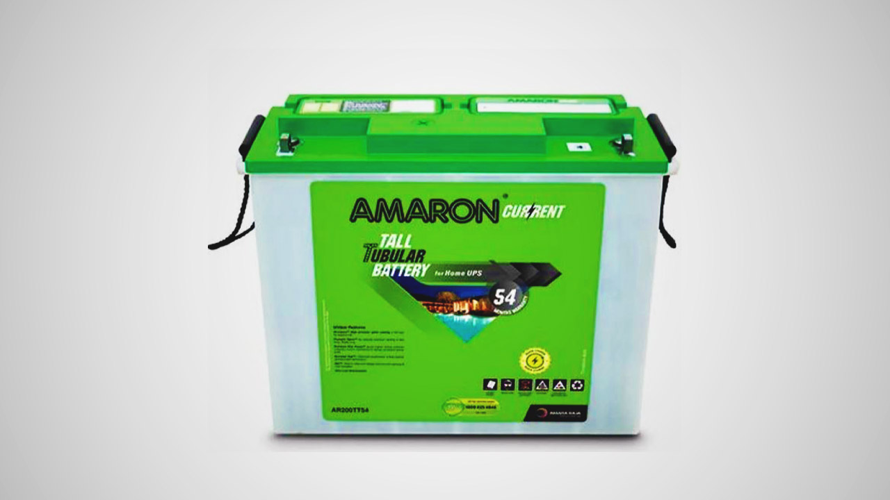 Amaron is a well-known inverter battery brand in India.