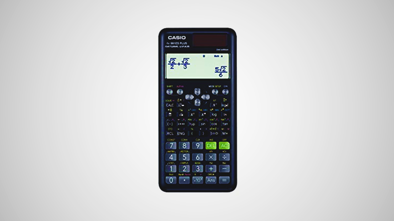 One of the finest brands in the calculator market.