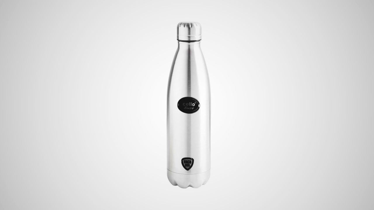 A top-rated water bottle that has received high praise from users.