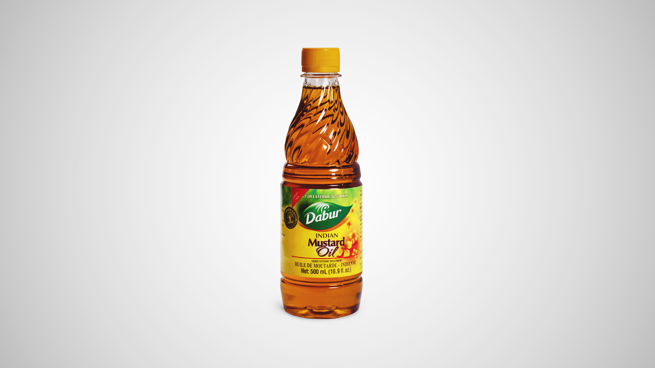 A top-tier brand for mustard oil.