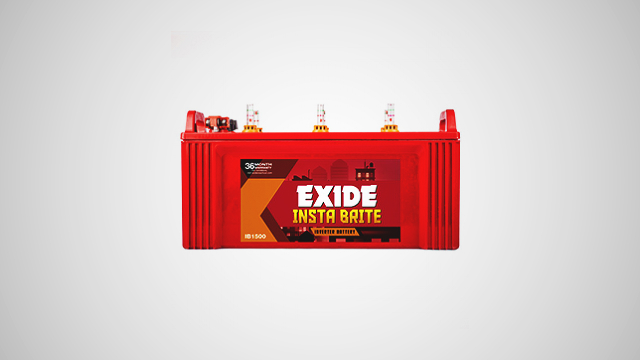 Among the finest inverter batteries available, this one is a standout.