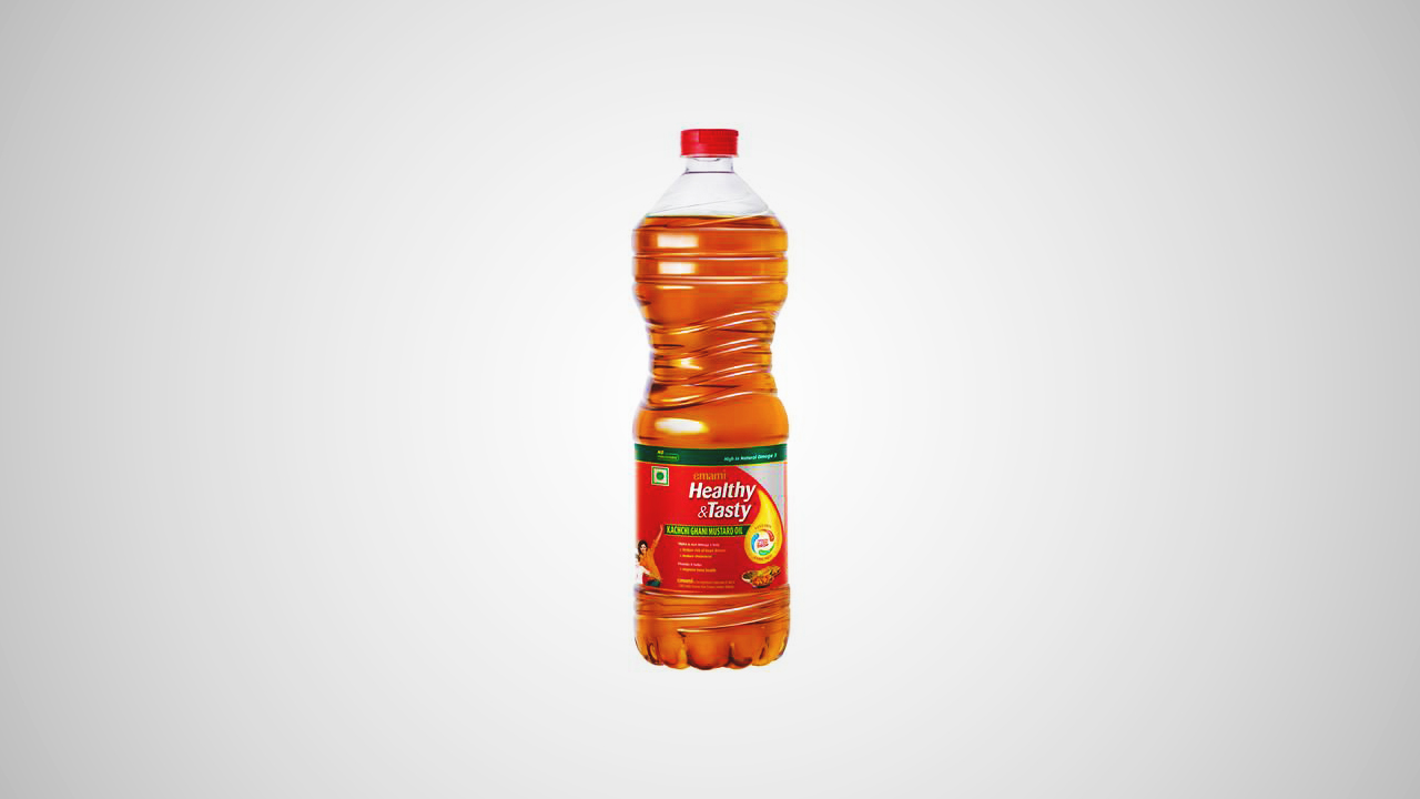 One of the top-rated brands for mustard oil.