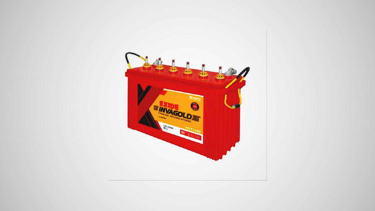 Exide has earned accolades in India for its impressive range of inverter batteries.