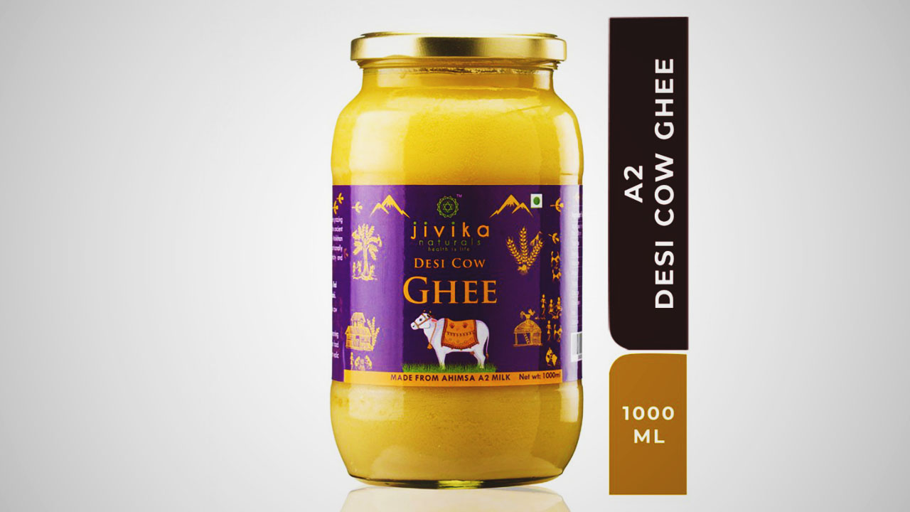 Jivika Naturals Bilona A2 Desi Cow Ghee is widely acknowledged as one of India's finest ghee products.