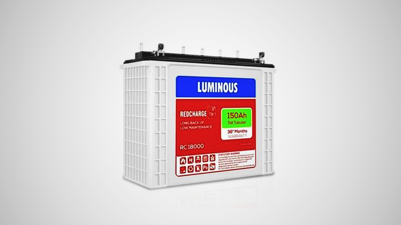 When it comes to reliable power backup, this inverter battery is at the top of the list.