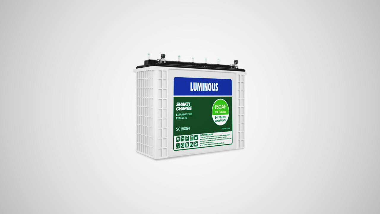 An exceptional inverter battery choice that ranks among the best.