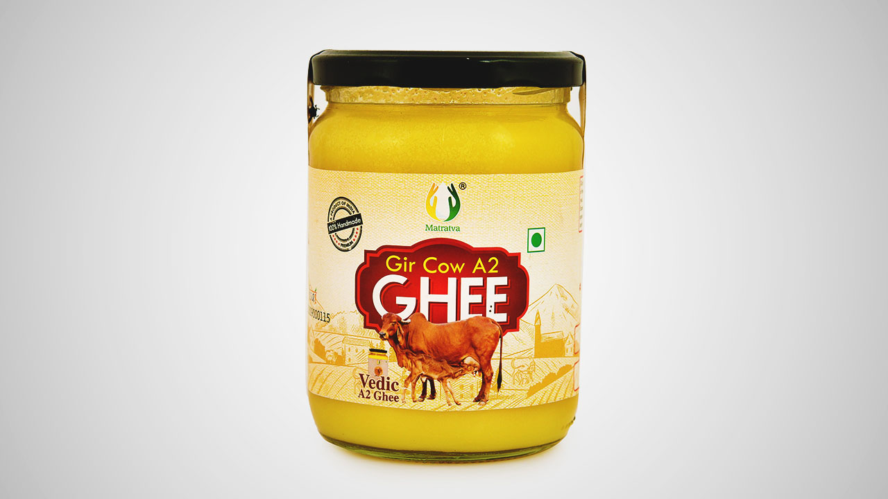 Matratva Desi Gir Cow A2 Ghee is highly acclaimed as an exceptional ghee option in India.