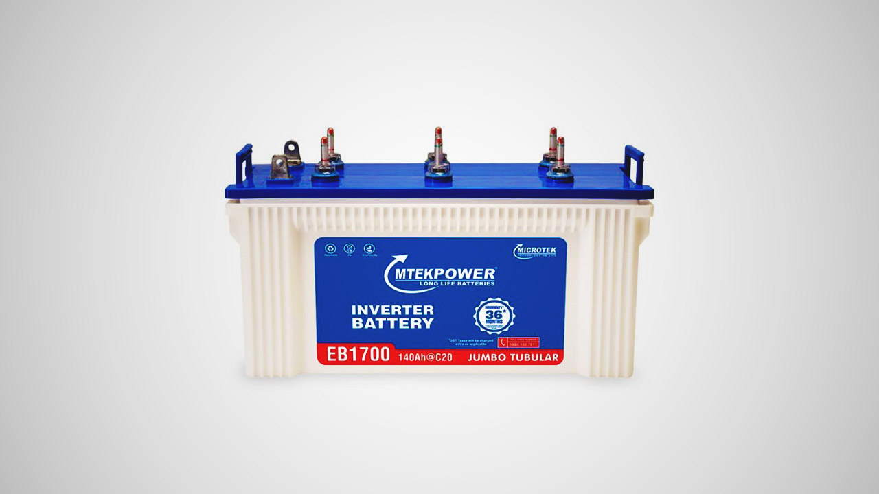 Microtek enjoys a strong presence in the Indian market as a top-performing inverter battery brand.