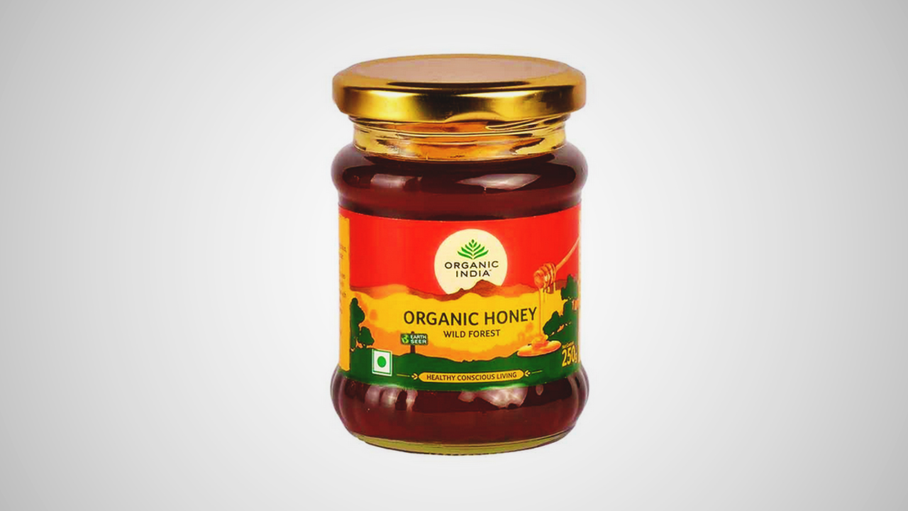 Organic India Honey is highly regarded as one of the best honey products in India.