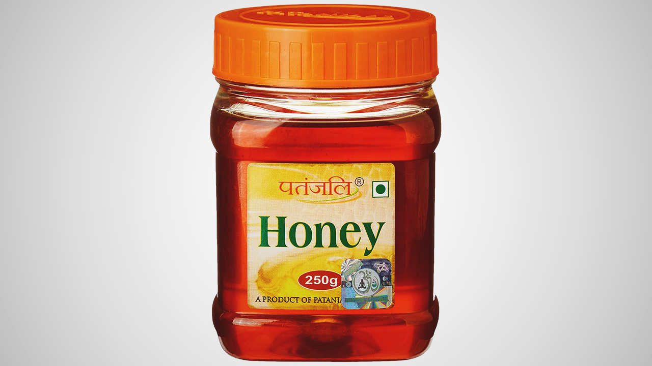 Patanjali Honey recognized as one of the top-rated honey products available in India.