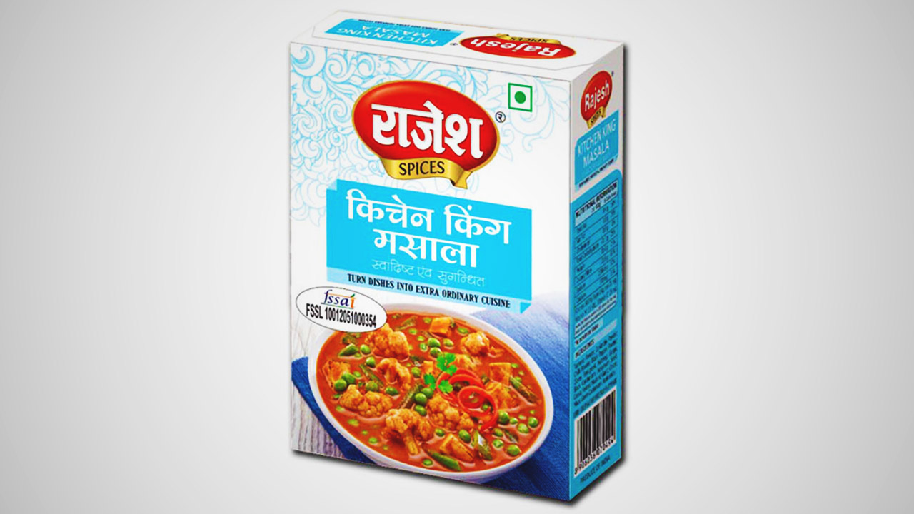 Rajesh Masala esteemed as a top-notch selection for Masala.