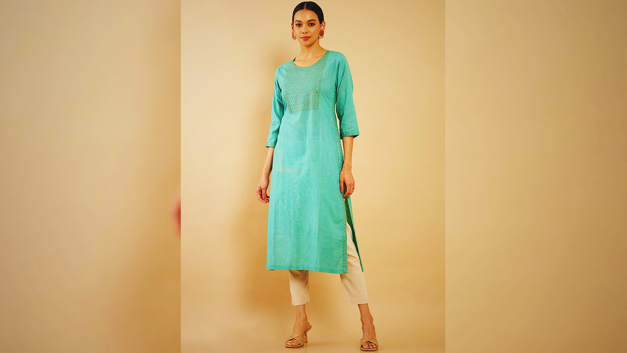 A reputable brand celebrated for its stylish kurtis.