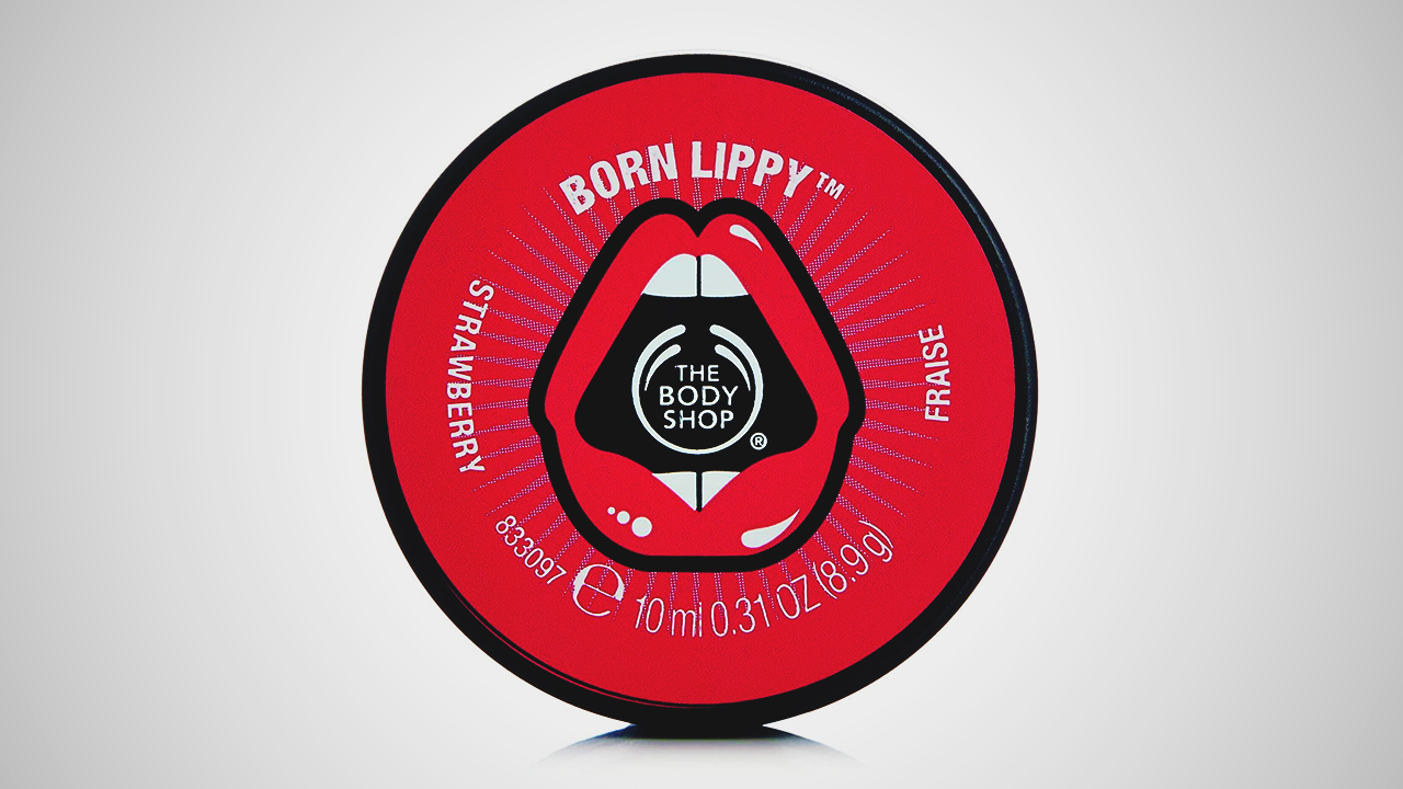 The Body Shop Born Lippy Strawberry Lip Balm recognized as an outstanding choice for Natural Lip Balm.