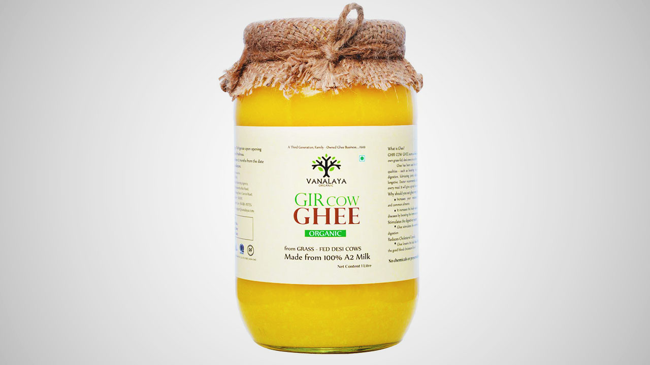 Vanalaya A2 Desi Cow Ghee stands out as one of the top ghee products in India.
