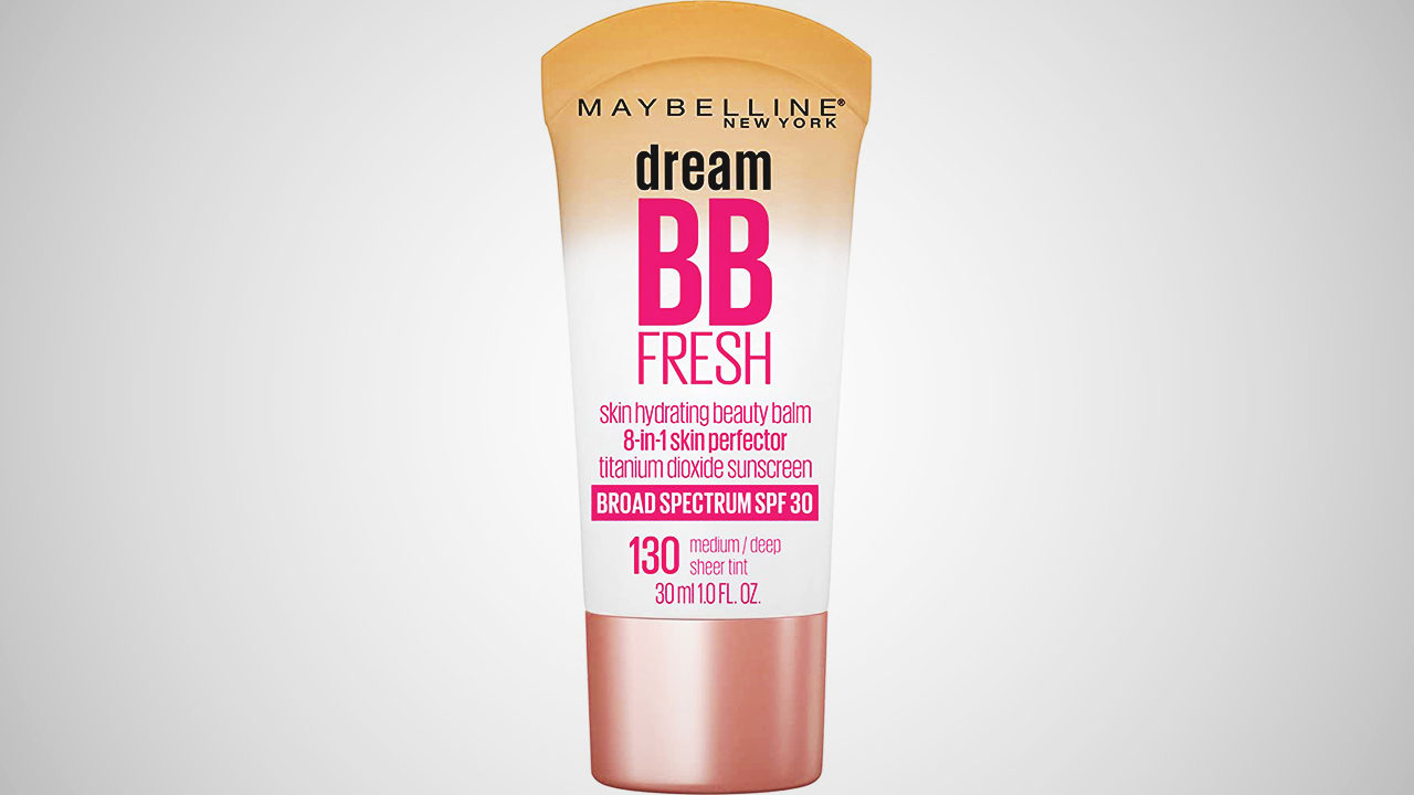 This BB cream is widely regarded as one of the finest options on the market for its long-lasting wear and skin-enhancing properties.