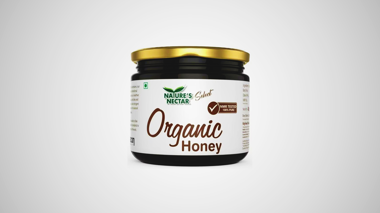 A prime example of exceptional organic honey.