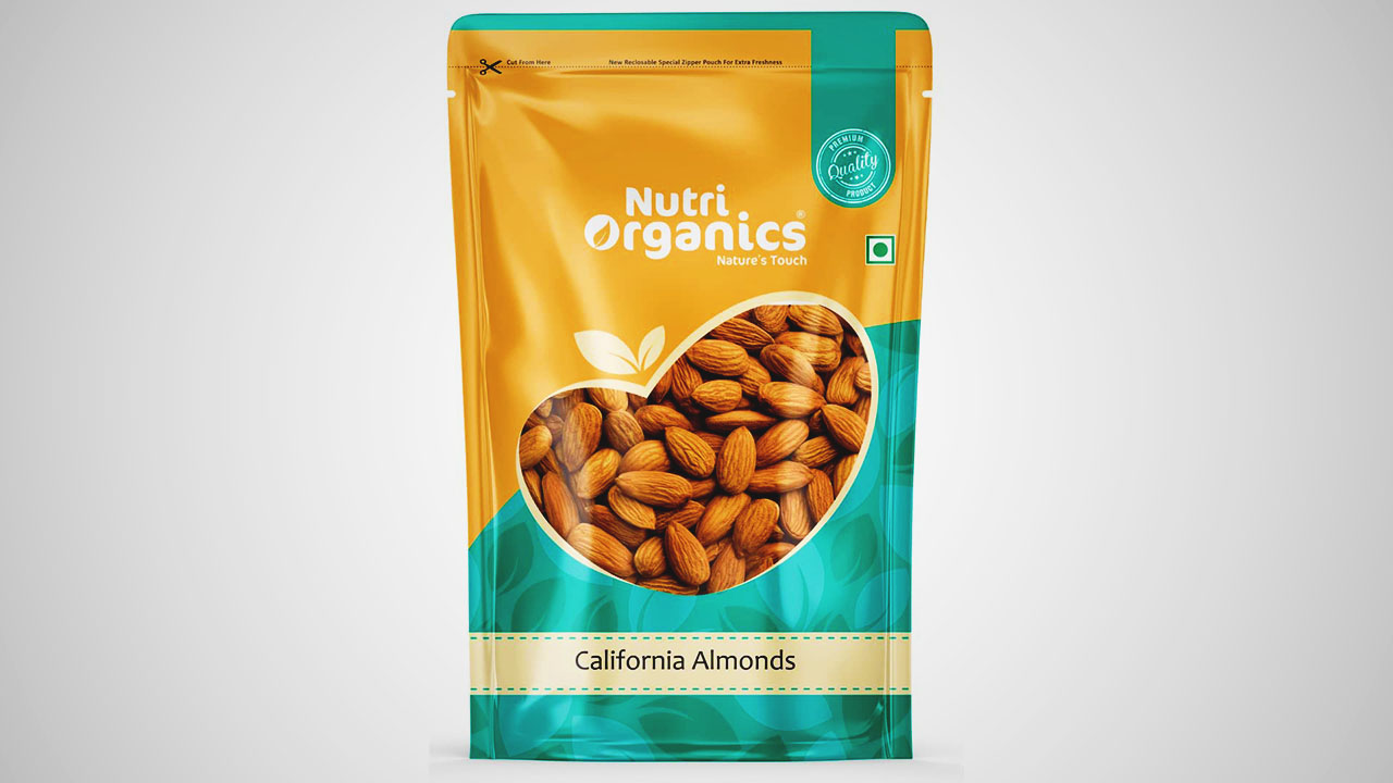 A premium almond brand that delivers a delightful and satisfying taste.