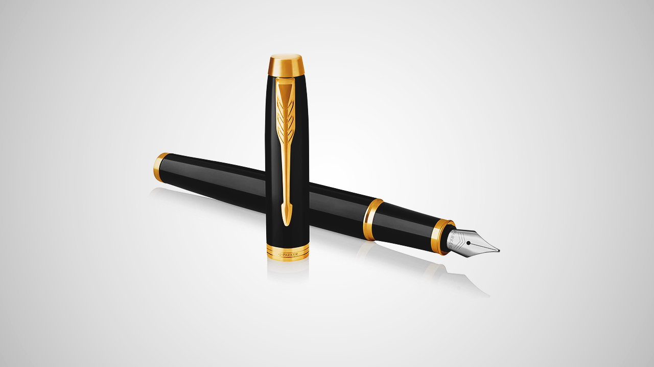 A premium fountain pen that embodies elegance, precision, and reliability.