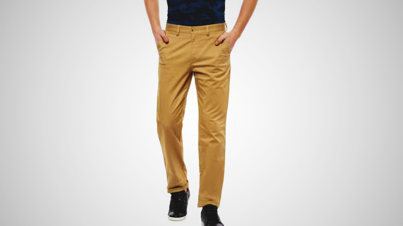 A renowned brand known for its superior cotton trousers.