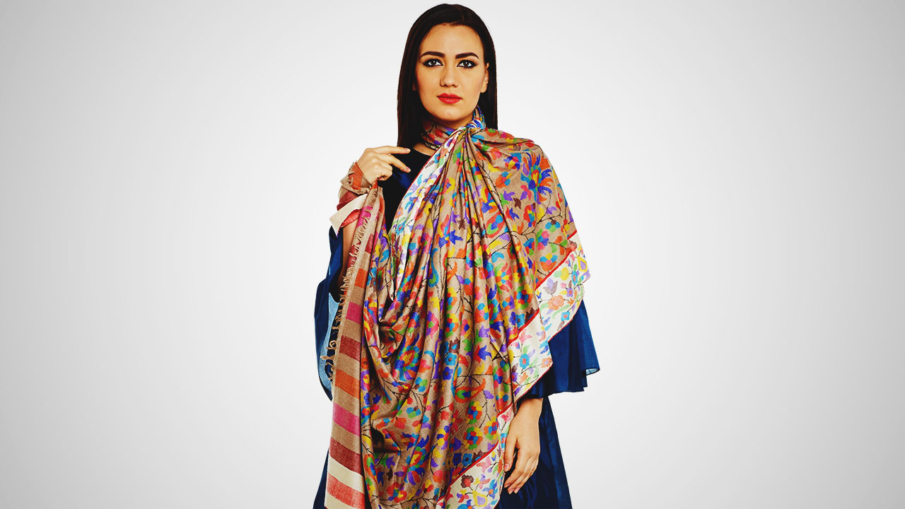 One of the finest shawl brands known for its luxurious and elegant designs.