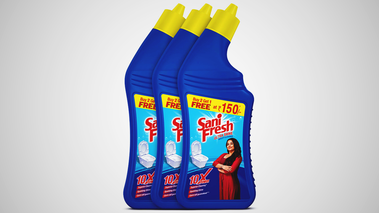 A remarkable toilet cleaner that surpasses others in quality and effectiveness.