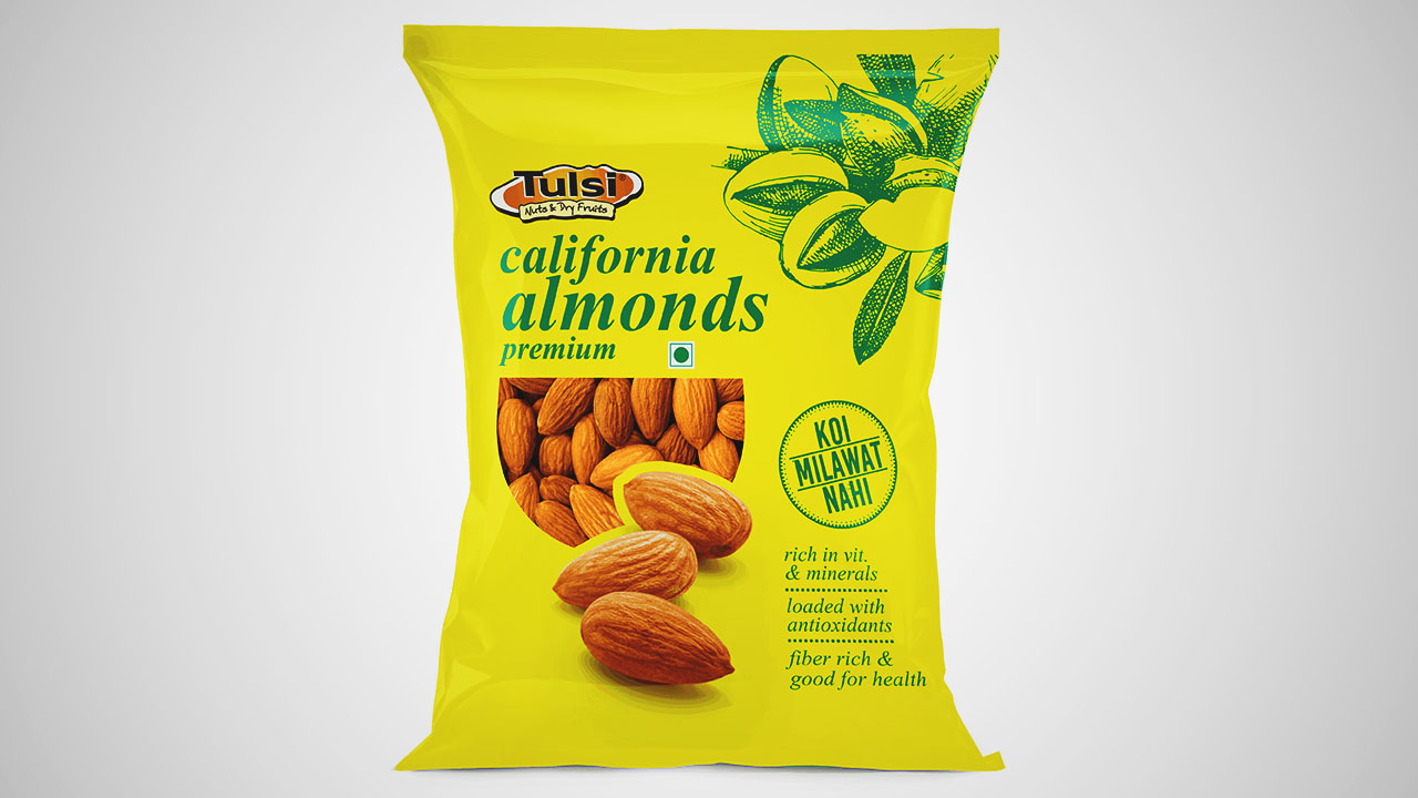 A top-notch almond brand that offers exceptional quality.