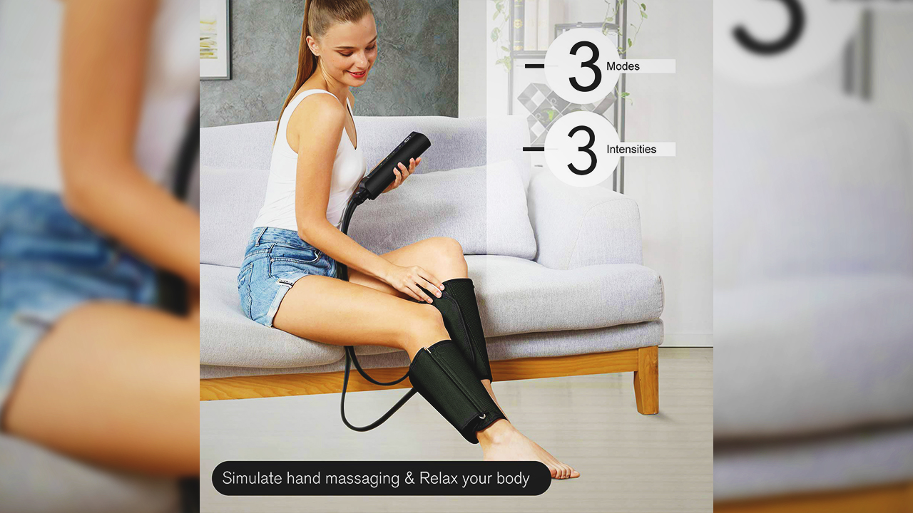 One of the top-rated leg massagers available.