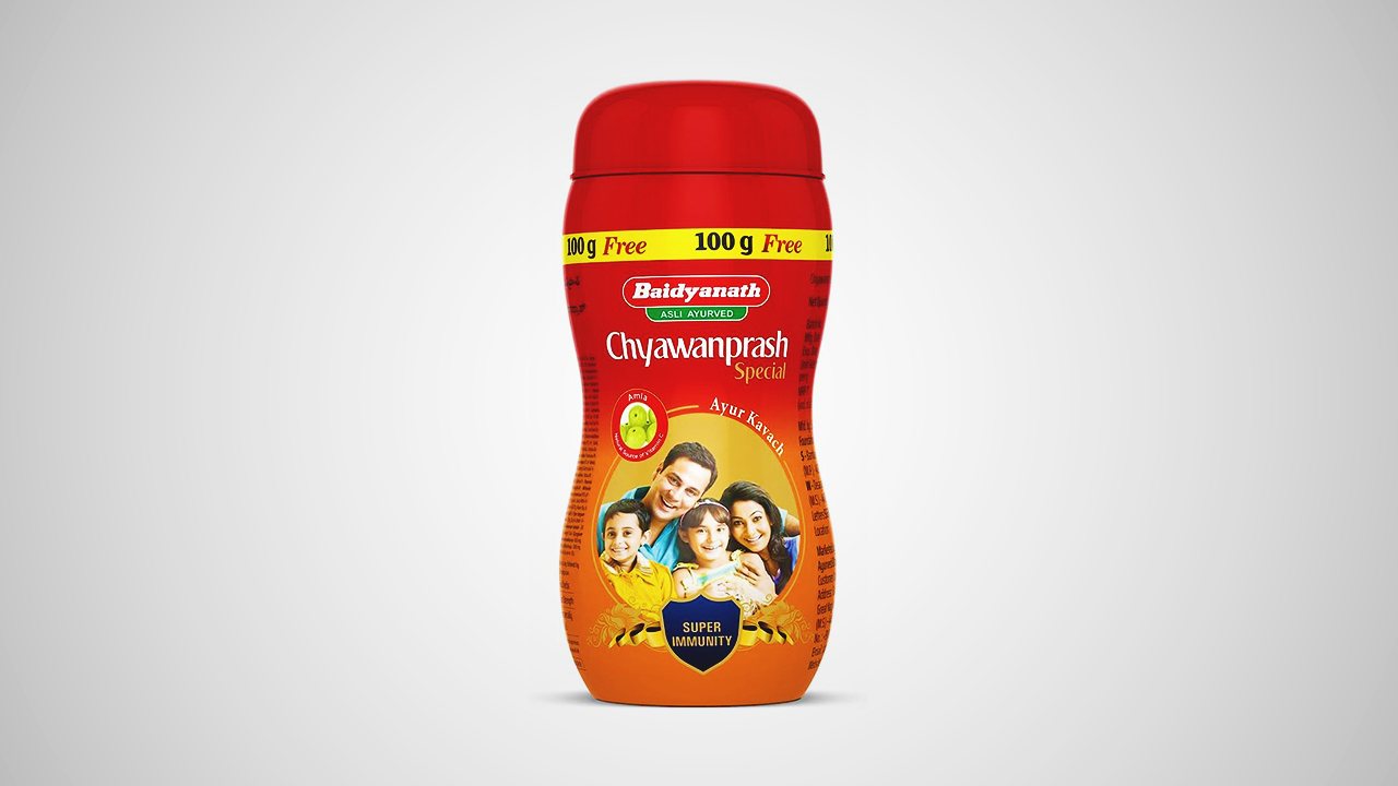 A trusted brand that offers excellent health benefits and nutritional value in Chyawanprash. 