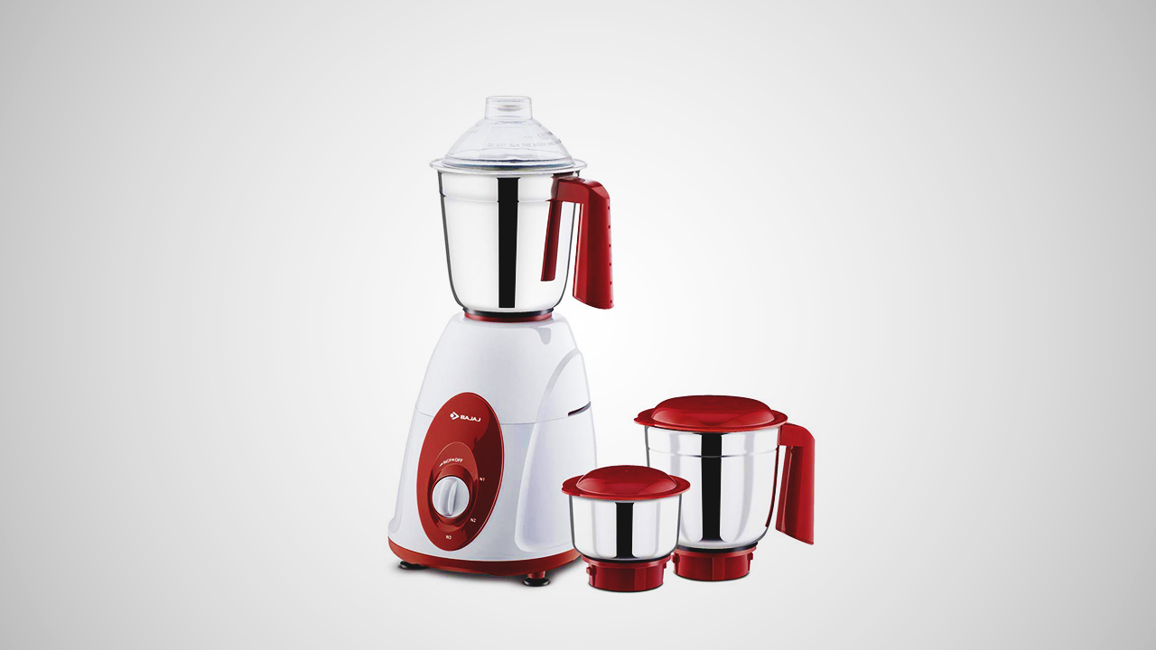 If you're a cooking enthusiast, you can't go wrong with this outstanding mixer grinder. 