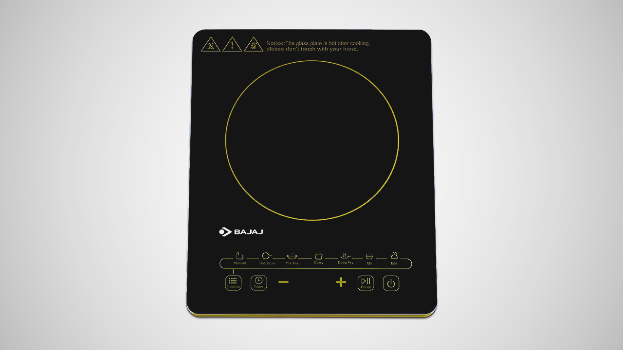 An induction cooktop that stands out as exceptional. 