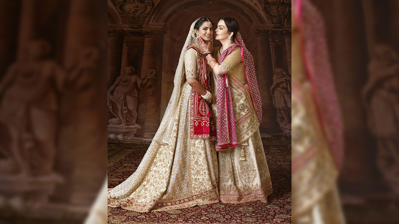 Witness the allure of a premium lehenga that commands a considerable sum. 