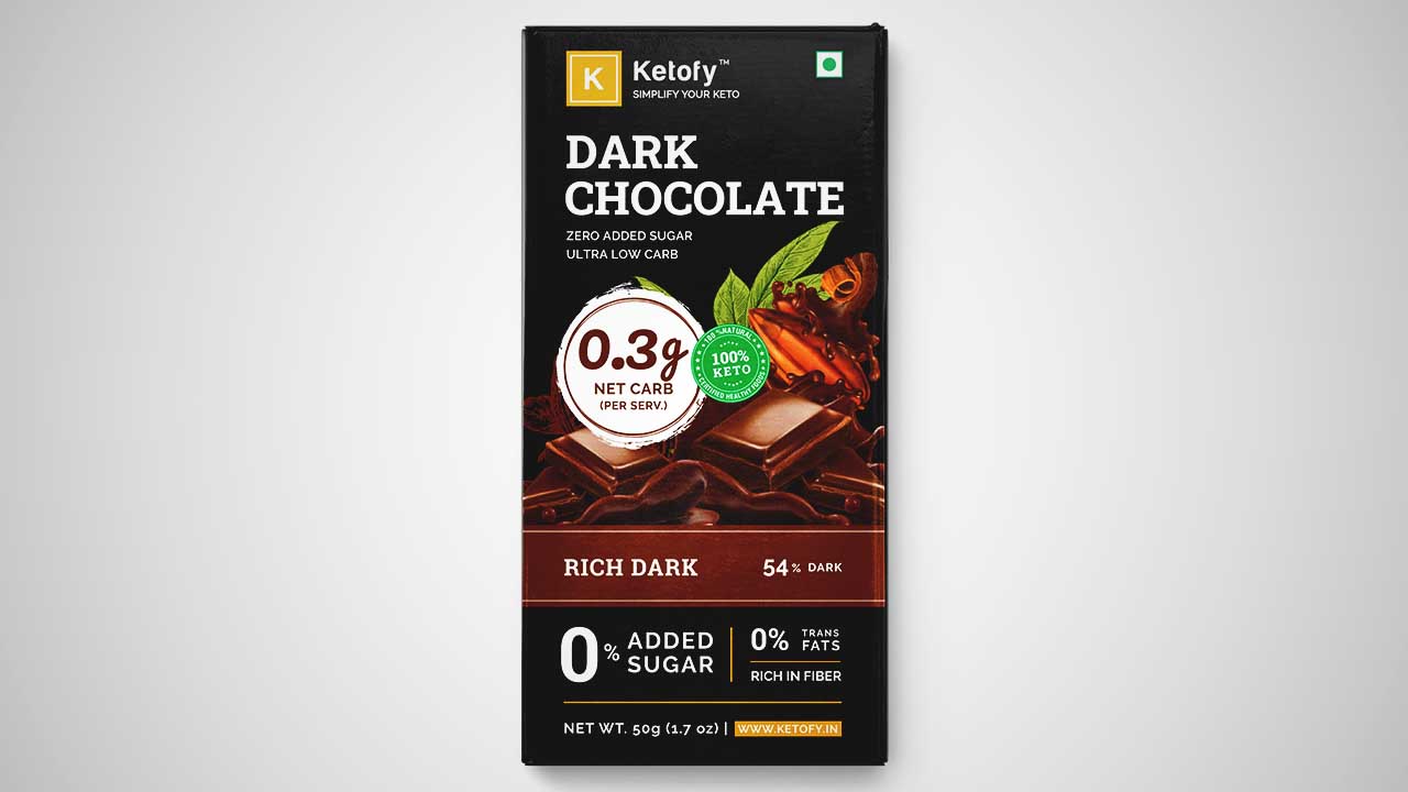 An excellent option for connoisseurs of fine, premium dark chocolate.