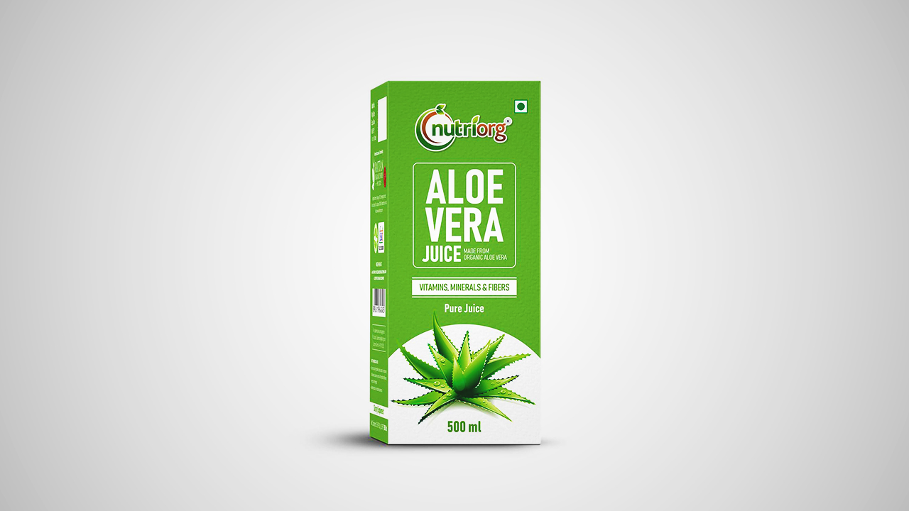 This is one of the top aloe vera juices available in the market.