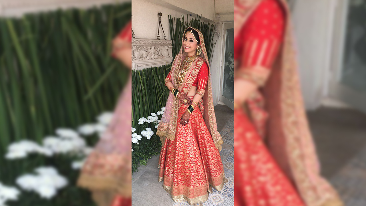 Behold, a lavish lehenga that comes with a hefty price tag. 