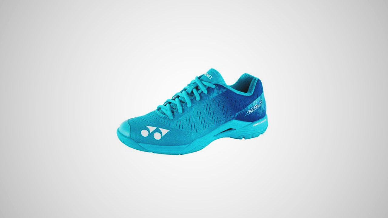 A standout brand known for its excellent cushioning and support in badminton shoes.