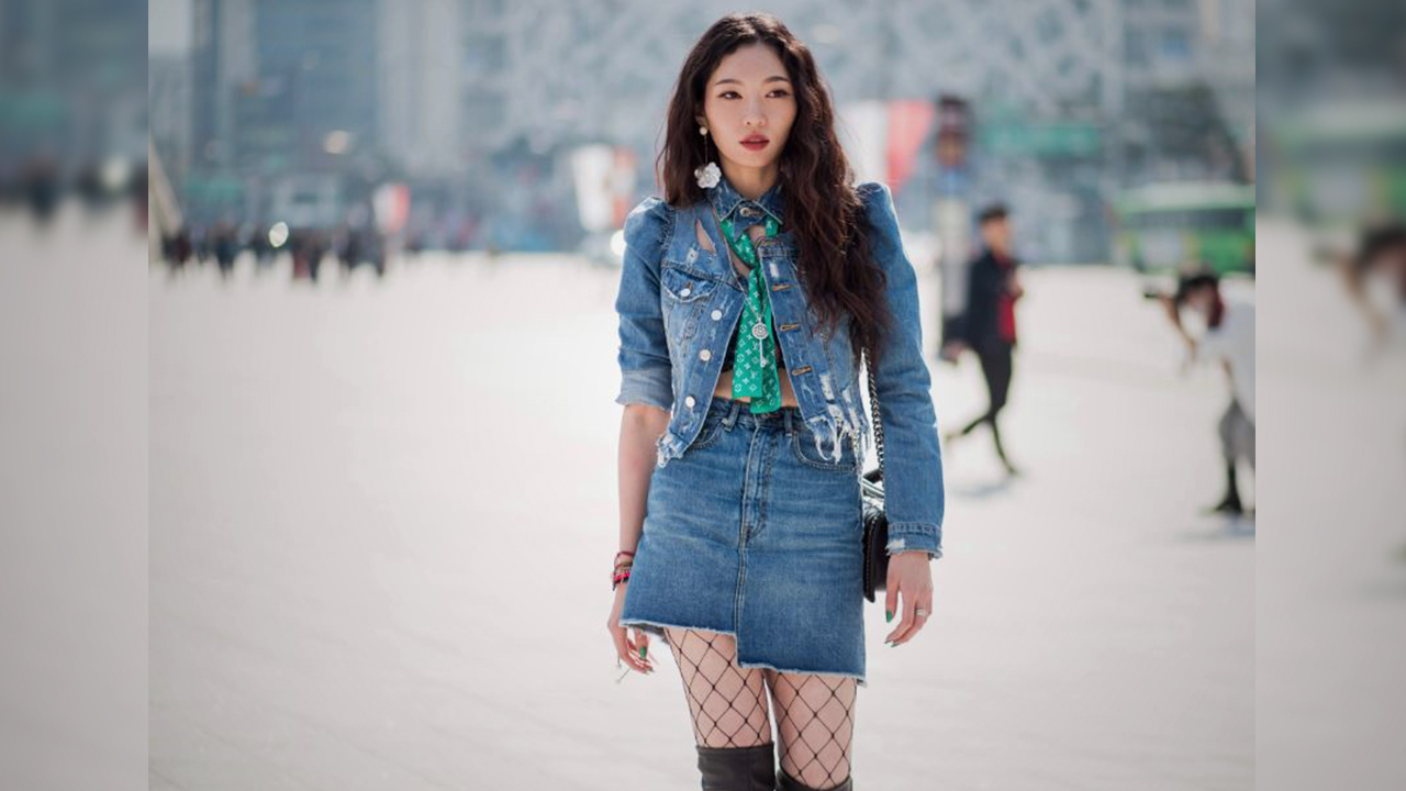 Stylish Outfit Concepts Incorporating a Denim Skirt 