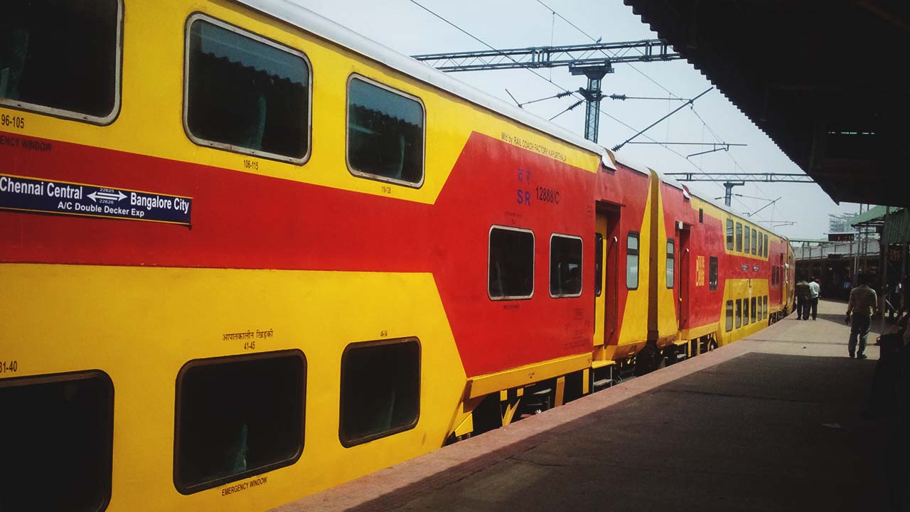 Among India's swiftest trains. 
