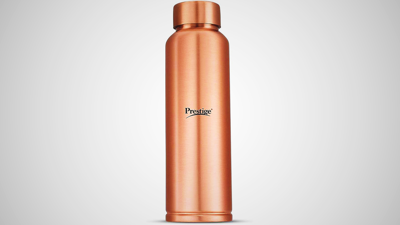 Standing out as a prime copper water canteen. 