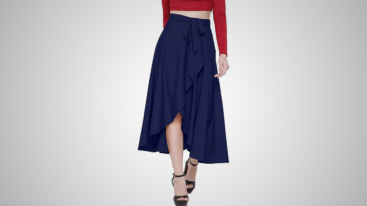 A standout high waist skirt option. 