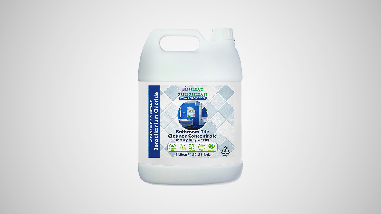 A superior liquid cleaner specifically designed for bathrooms. 